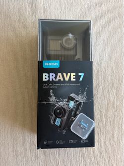 Professional 4K Action Camera - Akaso Brave 7 - New/Sealed