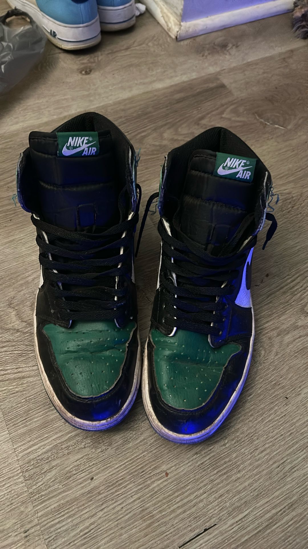 Forest Green Air Jordan’s