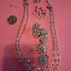 Vintage Aurora Borealis Jewelry.