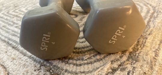4lb SPRI dumbbells
