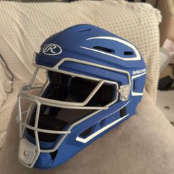 Rawlings Velo 2.0  Catcher Helmet Sz 6.5 7