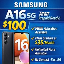 A16 AT&5 NEW , ADD SERVICE WITH US.