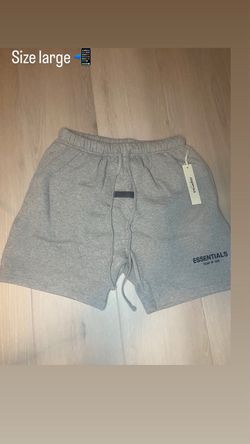 Grey essentials shorts