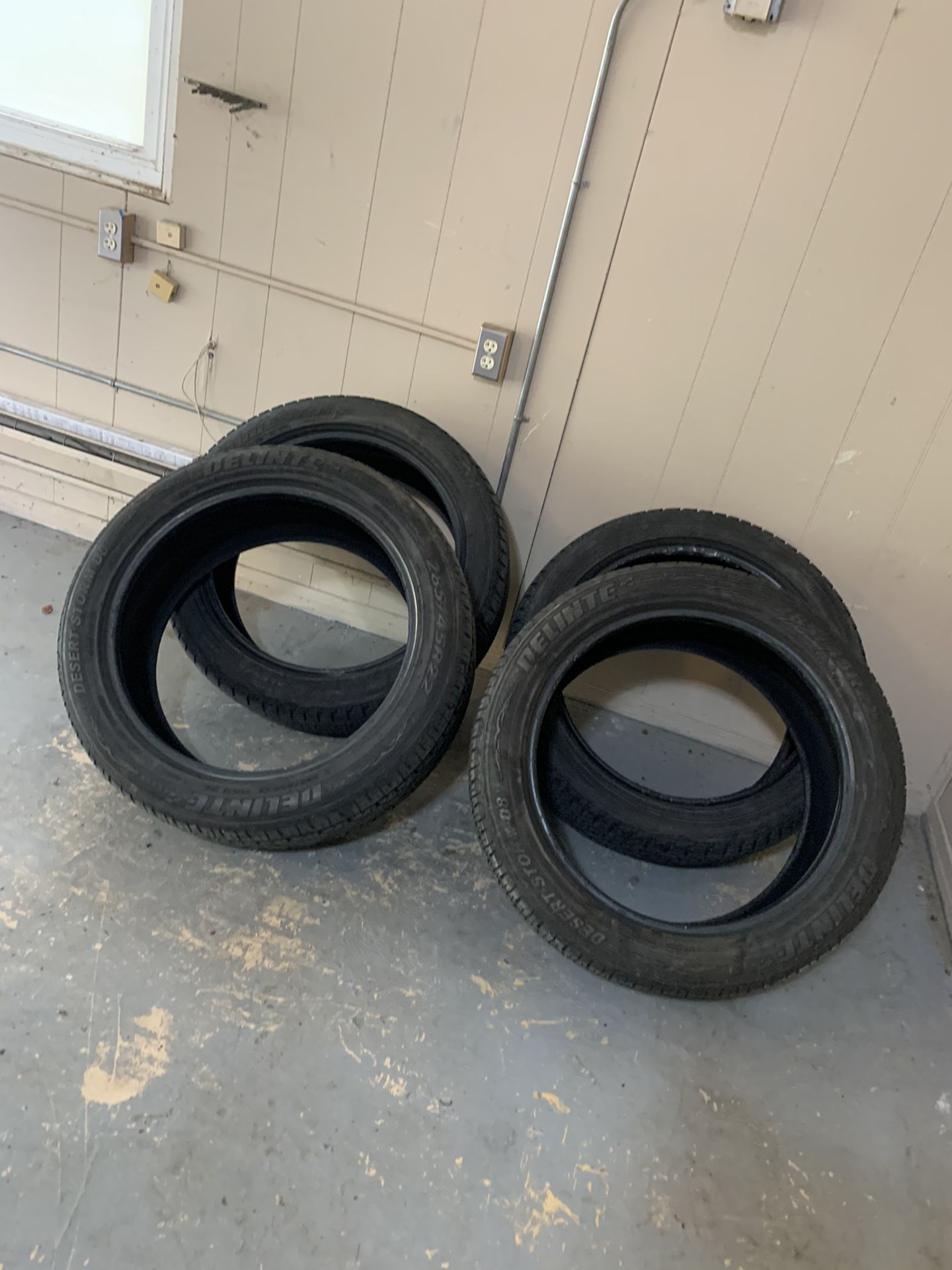 285/45/22 - 22” Tires