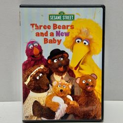 Sesame Street Three Bears And A New Baby Family Movie DVD