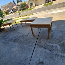 Leaving room coffee tables.