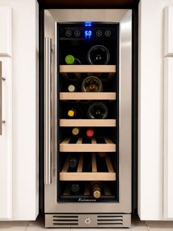 Kalamera Stainless Steel Wine Cooler / Wine Fridge – Great Condition