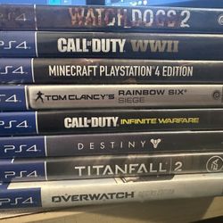 Bundle of last gen playstation games 