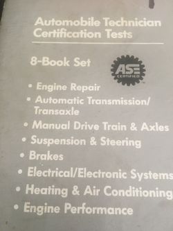 8 book ase mechanics books