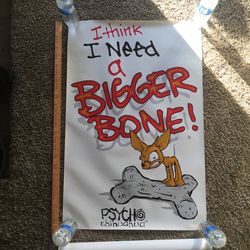 Psycho Chihuahua Poster