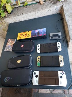 $20! Per Game Nintendo Switch OLED 2024 Zelda bundles $240! The white $220! The $1K Asus rog ally $520! Firm 12GB 1TB Z1 Extreme