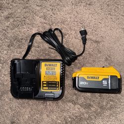 Dewalt Battery 5AH and Charger 