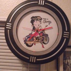 Vintage Betty Boop Clock