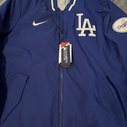 Authentic Dodgers Double Zipper Jacket