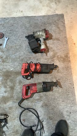 Reciprocal saws air nail gun