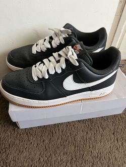 Nike Air Force 1 Low Black Gum Sneakers