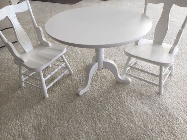 American Girl Table And Chairs For Sale In Leesburg Va Offerup