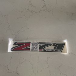 Z71 sticker 