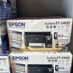 🖨️Brand New Epson EcoTank ET-2400 Wireless Color All-in-One Cartridge-Free Supertank Printer with Scan and Copy – Easy, Everyday Home Printing