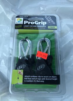 Pro grip light fixture hangers