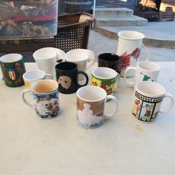 Lot of Assorted Coffee Mugs