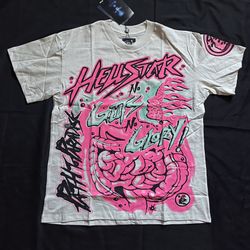 Hellstar Guts And glory Scannable Nfc Chip Shirt 