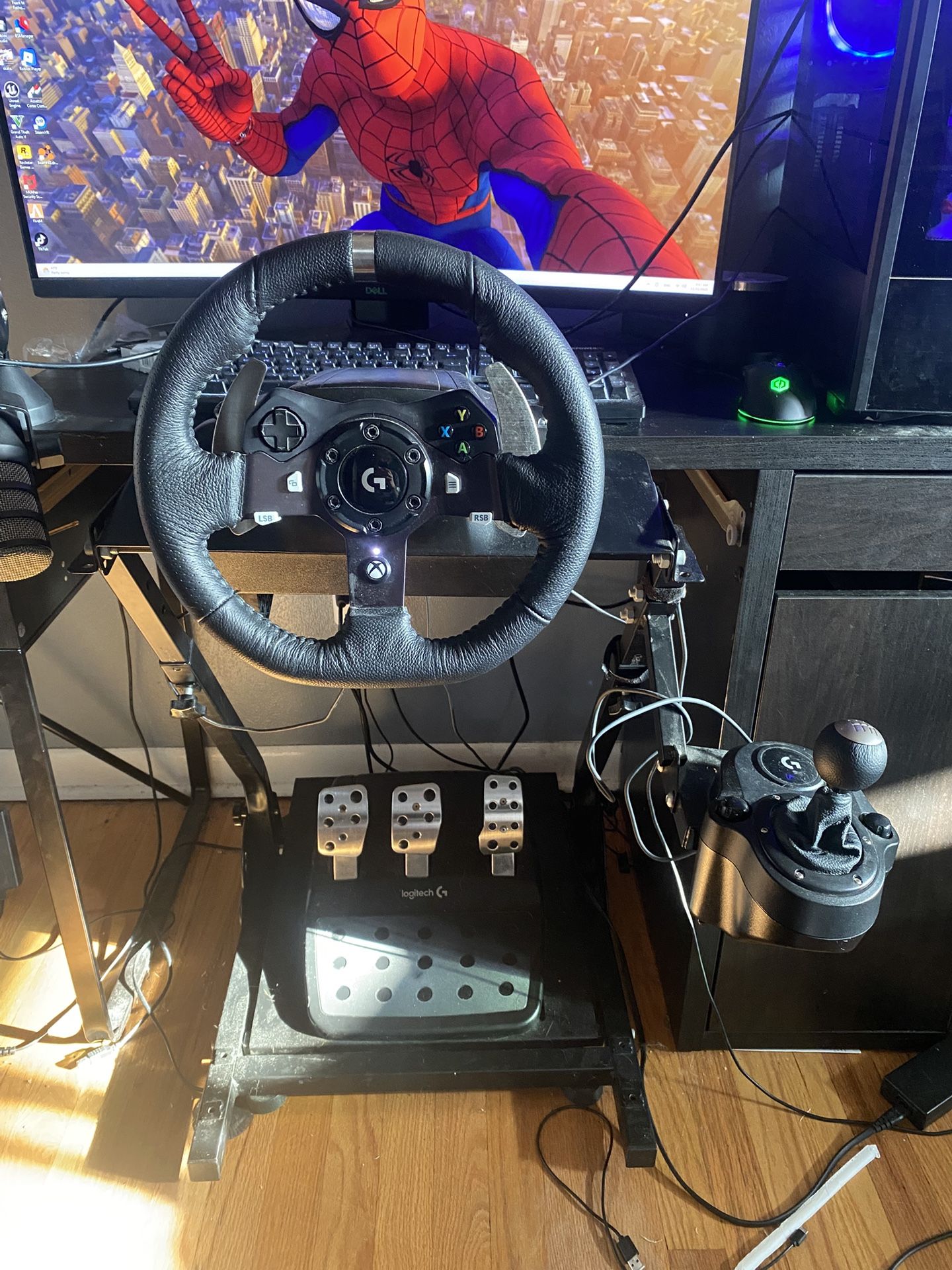 Logitech Racing Wheel Setup 