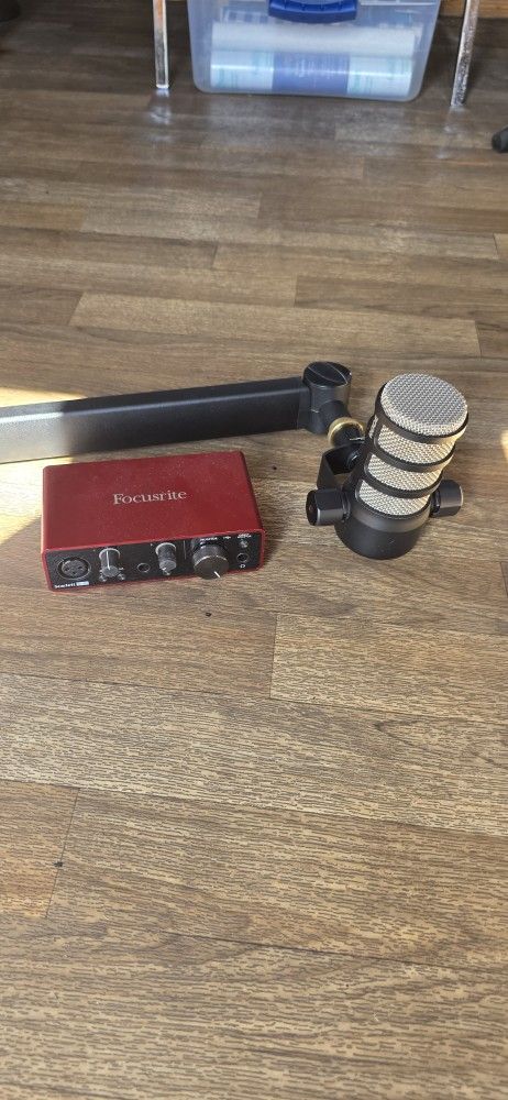 Focusrite/Pod mic