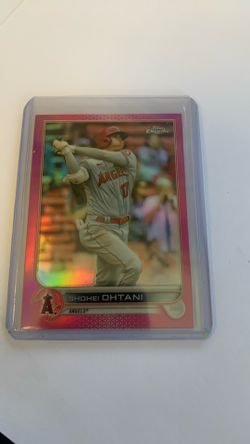 2022 Topps Chrome Pink Ohtani