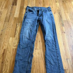 Levi Blue Jeans:  29 X 30