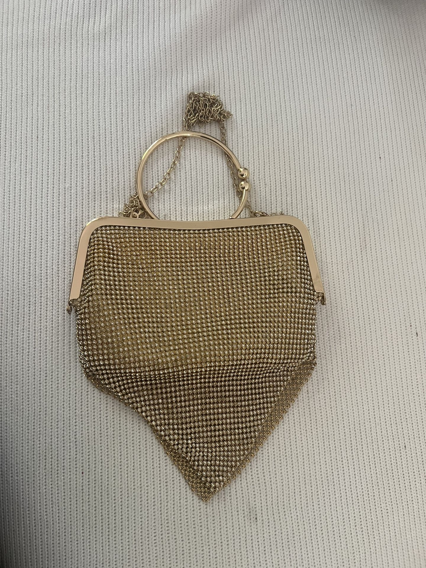 Gold Fringe Costume Bag