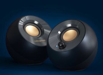 DESKTOP SPEAKERS Creative Pebble V2 is a 2.0 USB desktop speakers