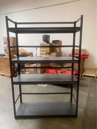 Brand New Heavy Duty 4 Tier Metal 48''Wx 18''Dx72.1''H 2500lb Cap Garage Storage Shelves Rack