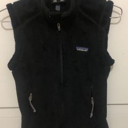 Patagonia Womens Size XS Petite Black Vest 