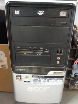 AMD Athlon aspire with DVD + RW