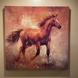 Horse Picture Large 40x40