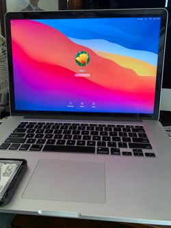 15” MacBook Pro Big Sur i7 16gb 128