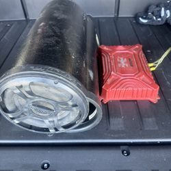 Sony Xplod 250w Amplifier And Bazooka Subwoofer Speaker