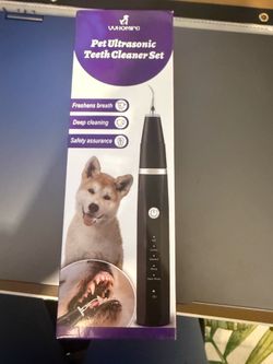 Pet Ultrasonic Cleaner - Teeth Cleaning Kit