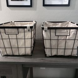 Farmhouse Style Bins