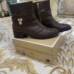 Michael Kors Ryan Ankle Boot Leather