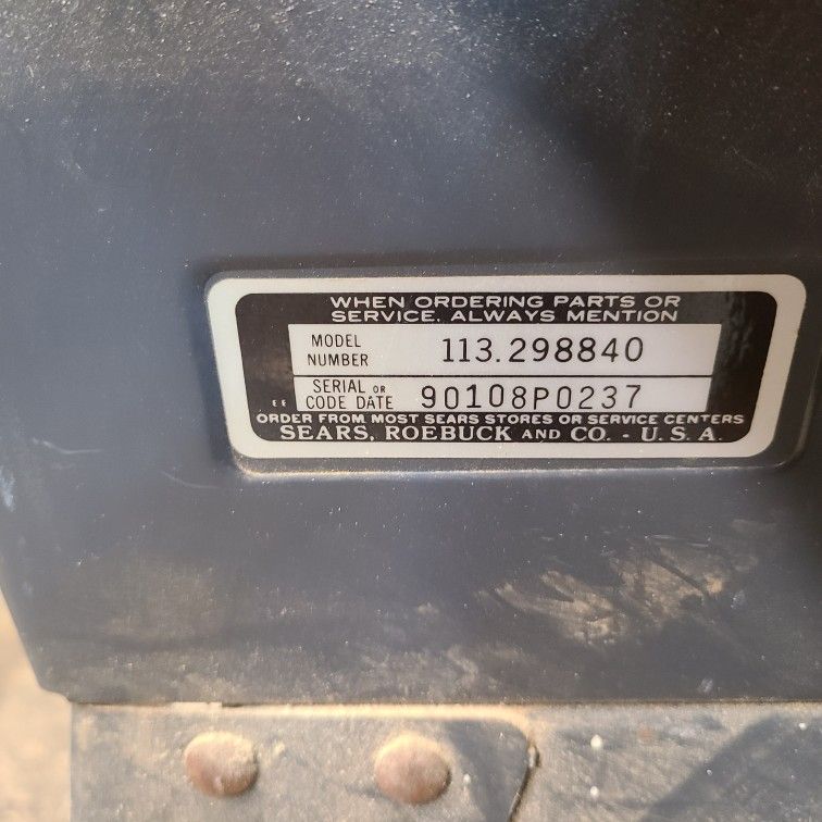 Sears Craftman Contractor Table Saw