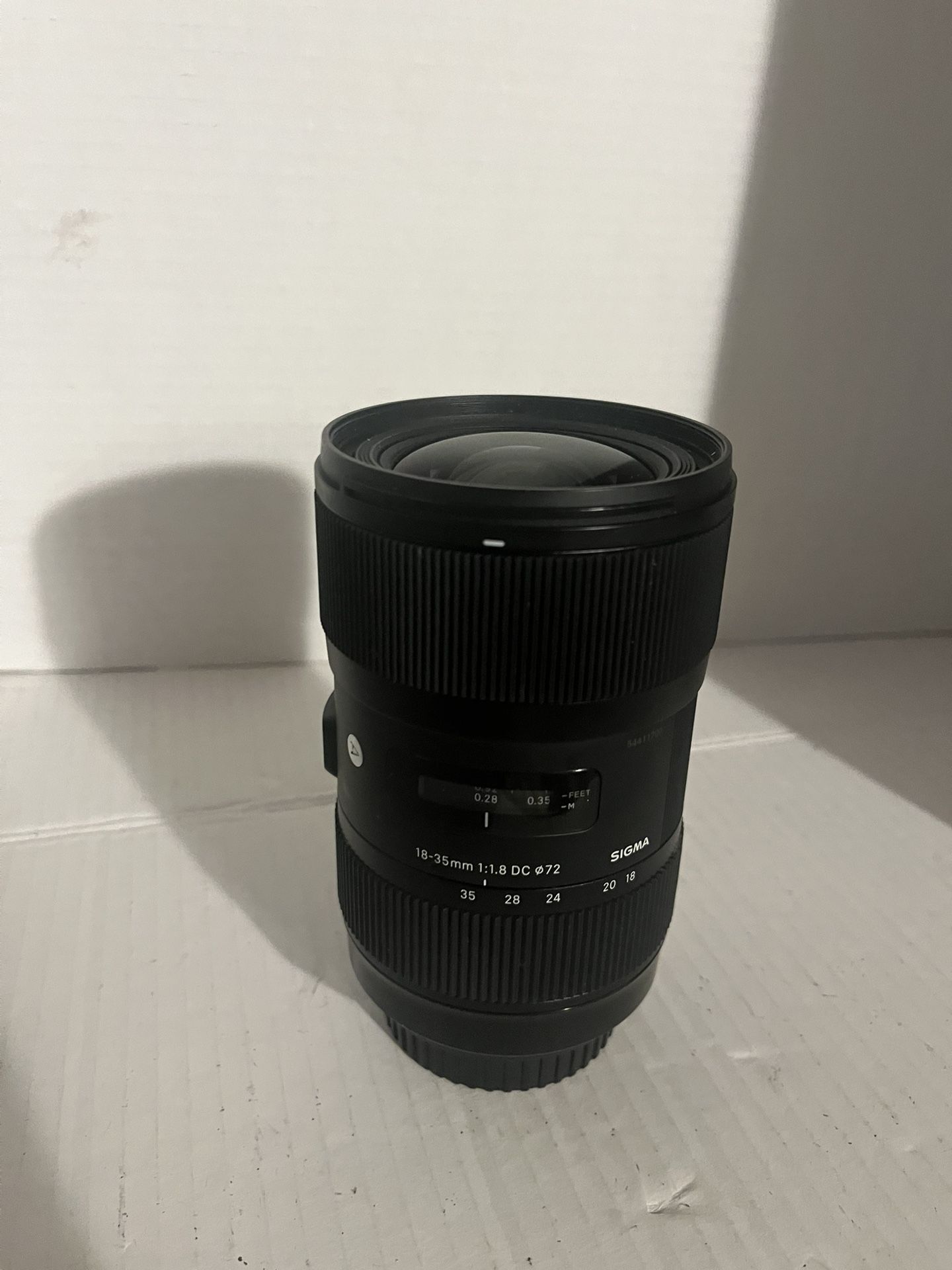 SIGMA Art 18 35mm F1.8 DC HSM for Canon EF mount