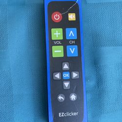 EZclicker Big Buttons Universal TV Remote