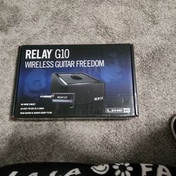 Relay G10 Wireless Guitar Freedom