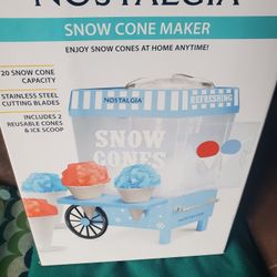 Snow Cone Machine New
