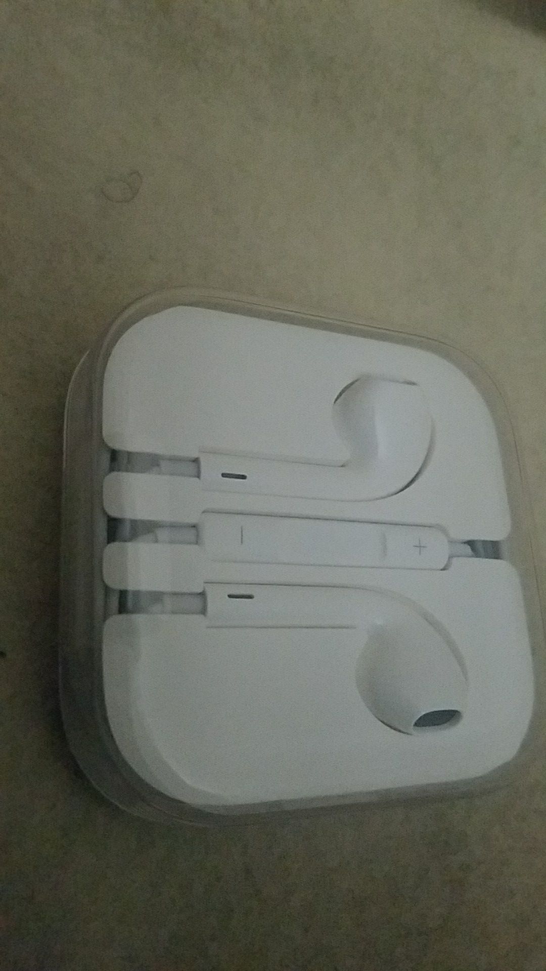 Apple headphones new never used