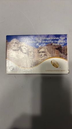 2013 America beautiful quarters proof set