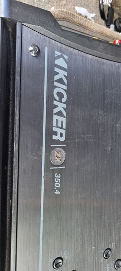 Kicker Amplifier Zx 350.4 Amp