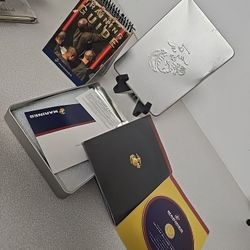 USMC Marine Corps Training Kit DVD Guide Booklet Tin - Welcome Aboard